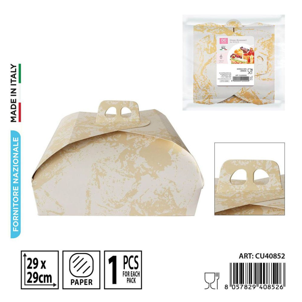 DC CASA SCATOLA TORTA 29X29CMDc Casa