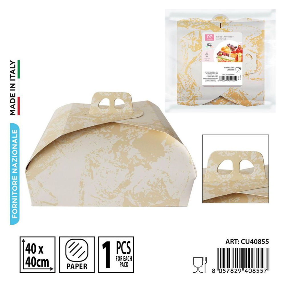 DC CASA SCATOLA TORTA 40X40CMDc Casa