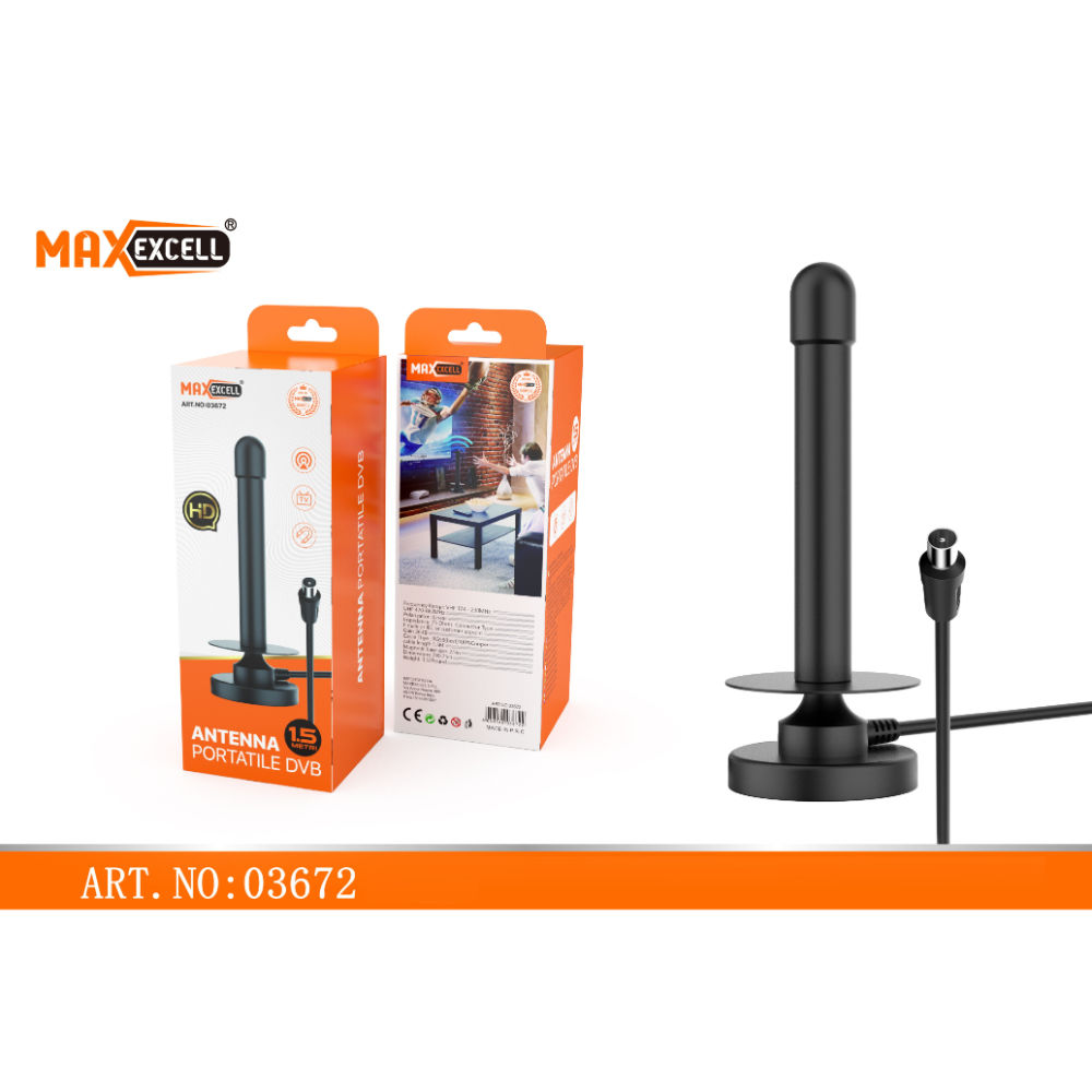 ANTENNA TV PORTATILE DVBMaxexcell