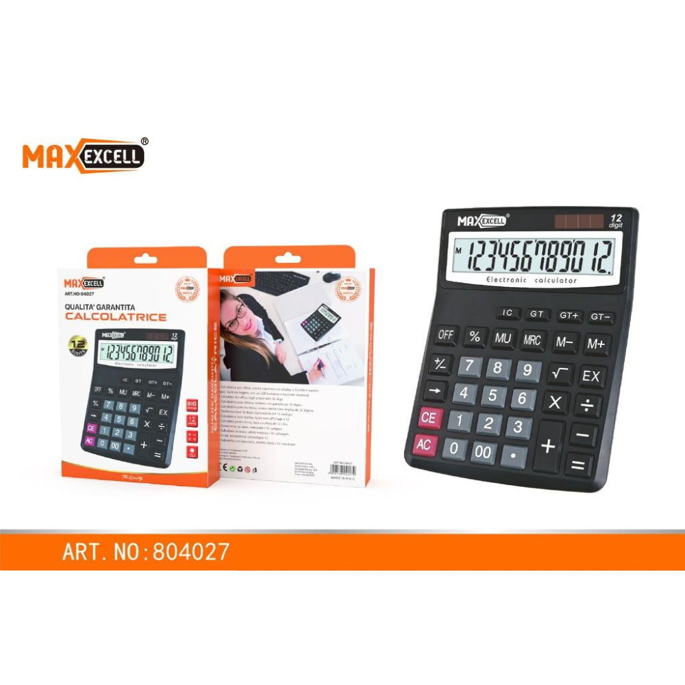 CALCOLATRICE DA TAVOLO JS-871Maxexcell