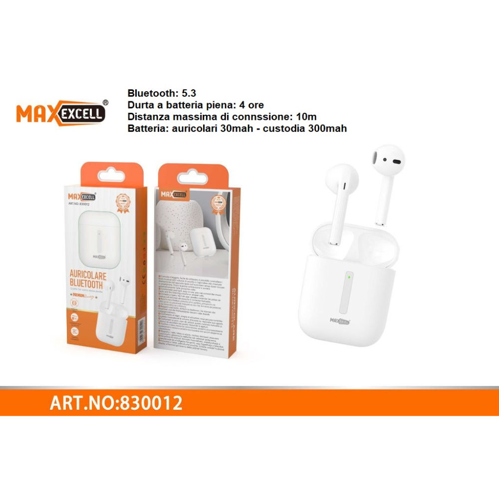 MAXEXCELL AURICOLARE BLUETOOTH ART.830012Maxexcell