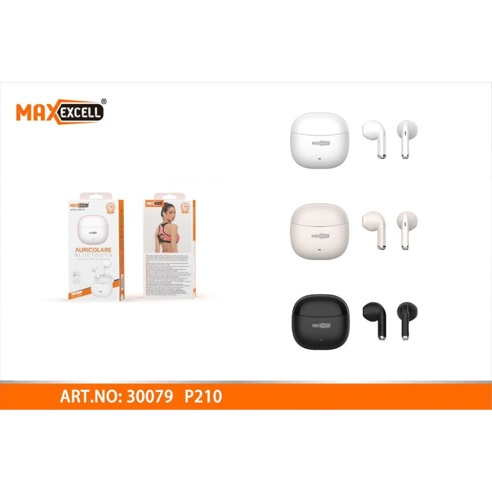 MAXEXCELL AURICOLARE BLUETOOTH P210 ART.30079Maxexcell