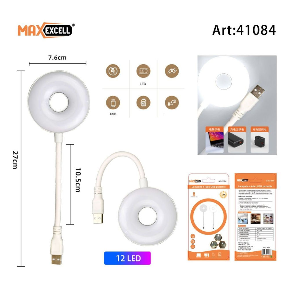 LUCE LED USB - 1WMaxexcell