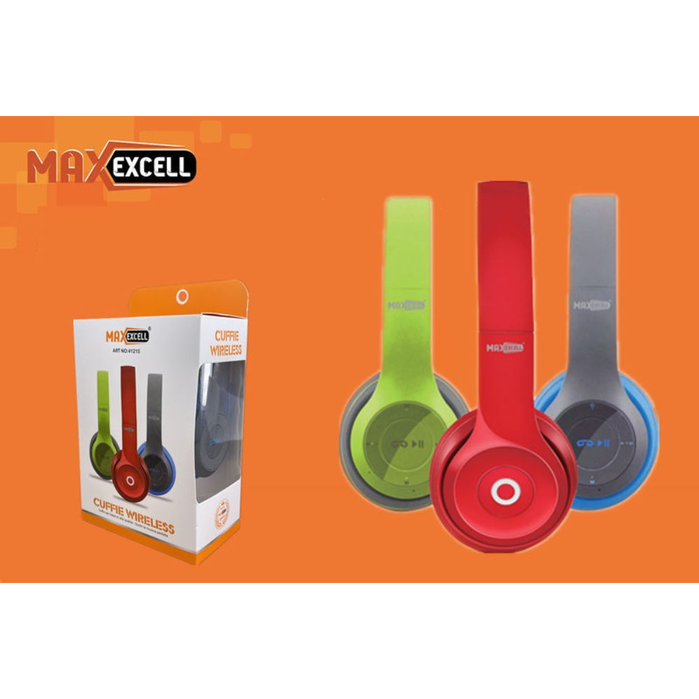 CUFFIE BLUETOOTHMaxexcell