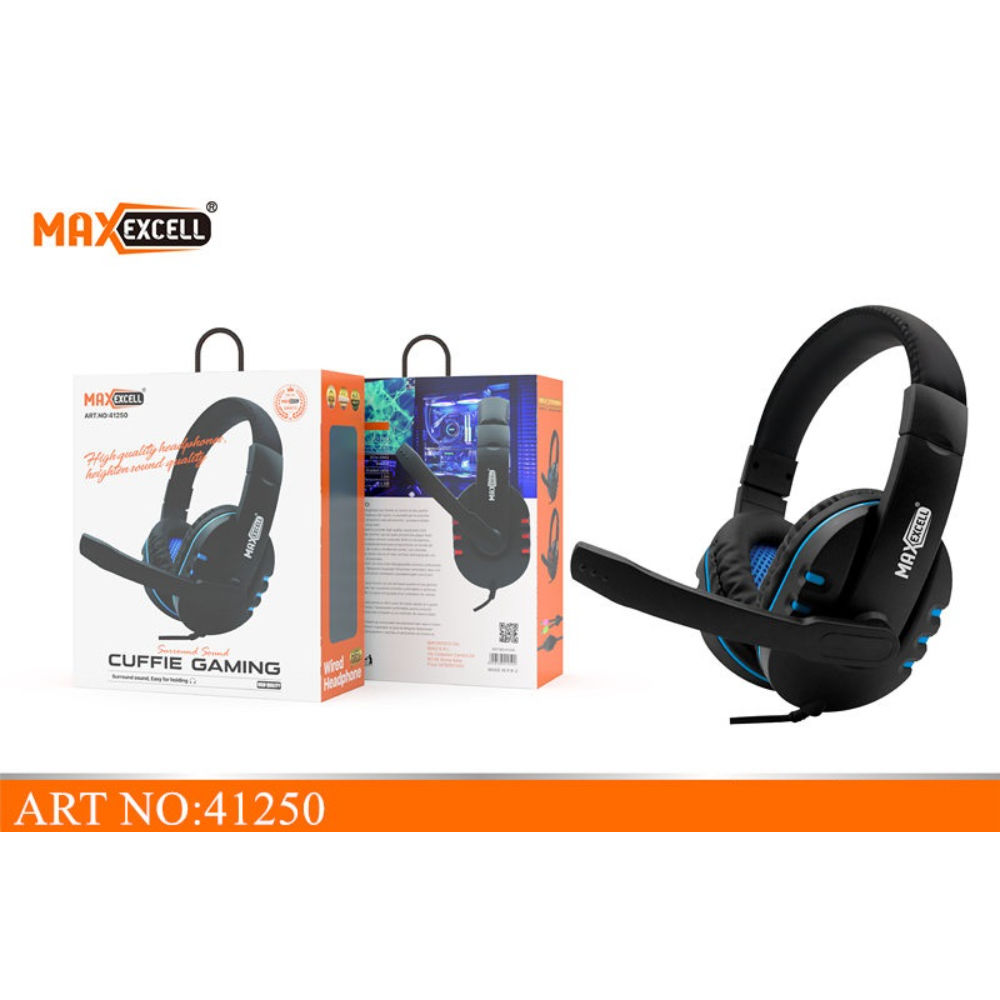 CUFFIE GAMING CON CAVO JACK 3.5MMMaxexcell