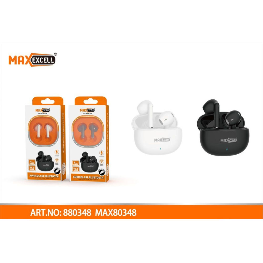 MAXEXCELL AURICOLARI BLUETOOTH ART.880348Maxexcell