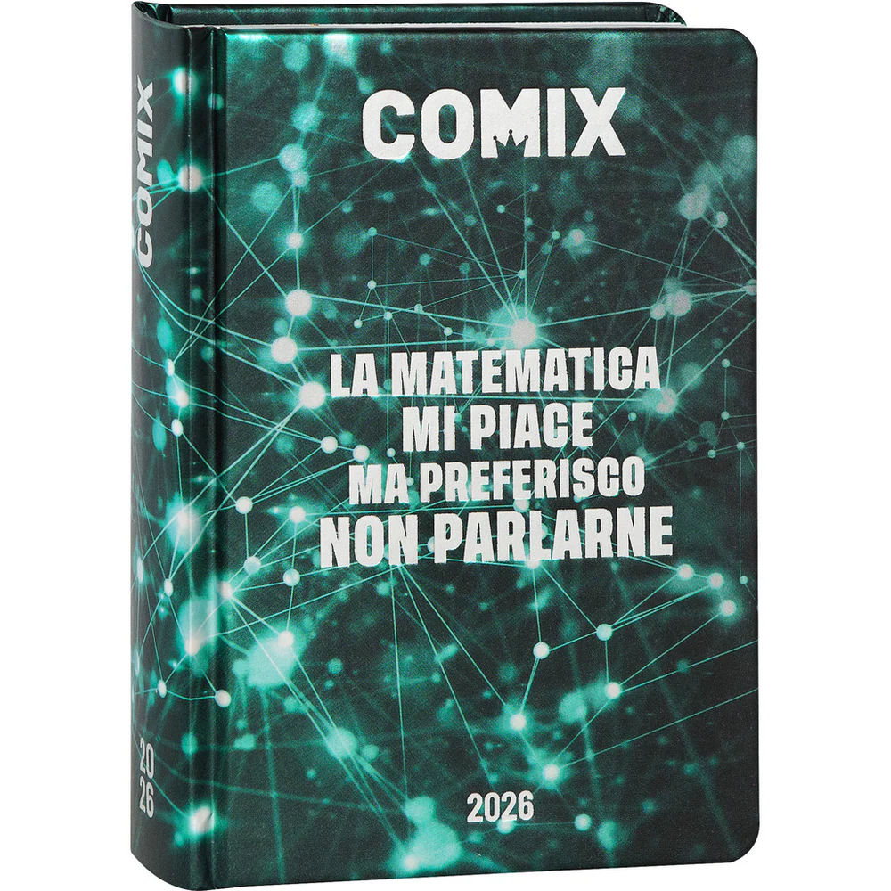 DIARIO COMIX 16M STANDARD 2025/2026 - ELECTRIC GREENComix