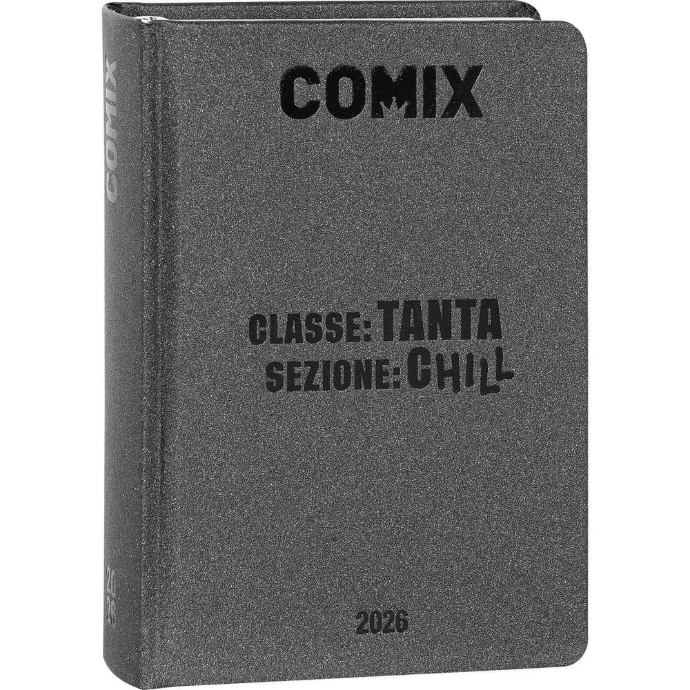 DIARIO COMIX 16M MINI 2025/2026 - CHARCOALComix