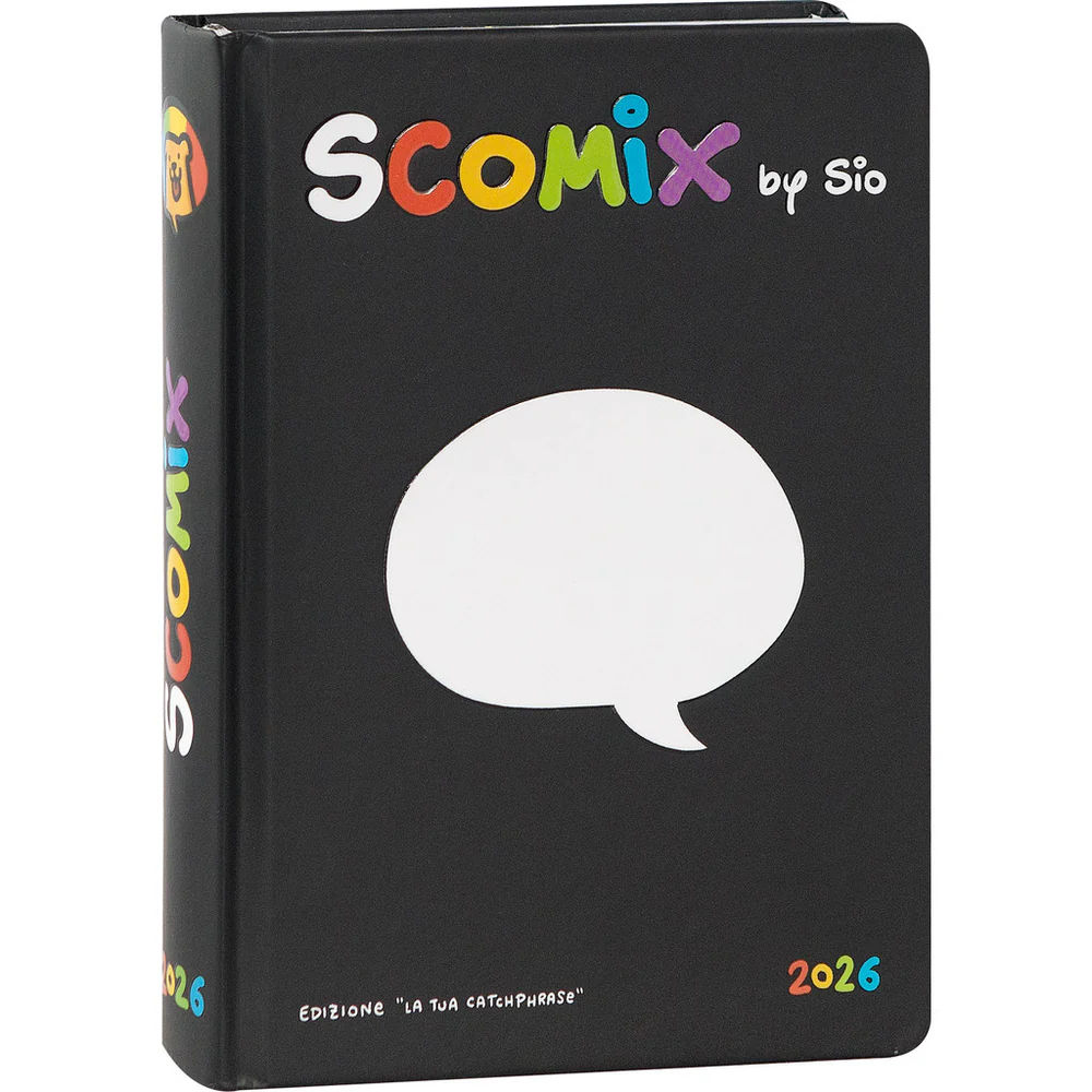 DIARIO SCOMIX 16 MESI 2025/2026 - BLACKComix
