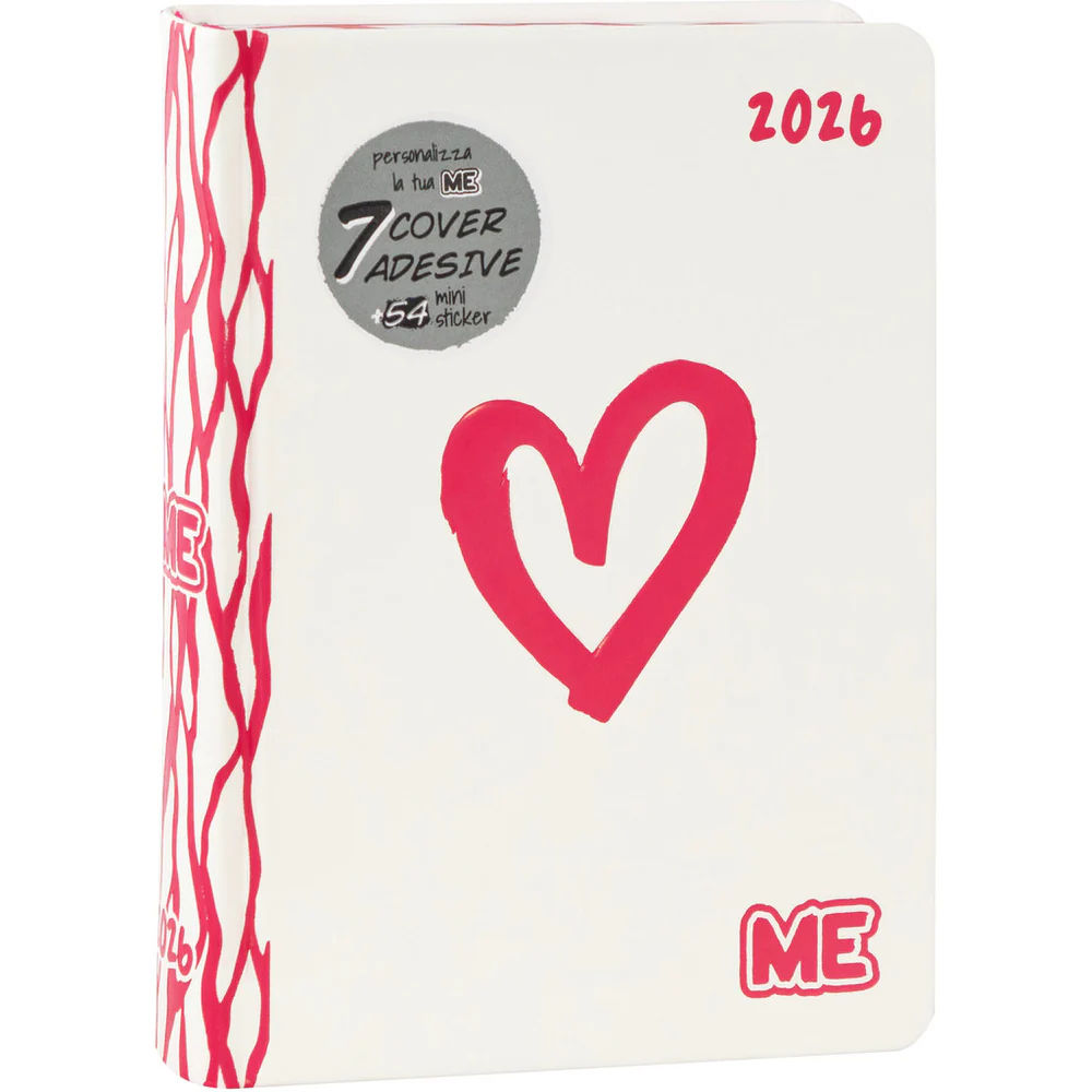 DIARIO ME 16 MESI 2025/2026 - BIANCO LOVEMe My Evolution