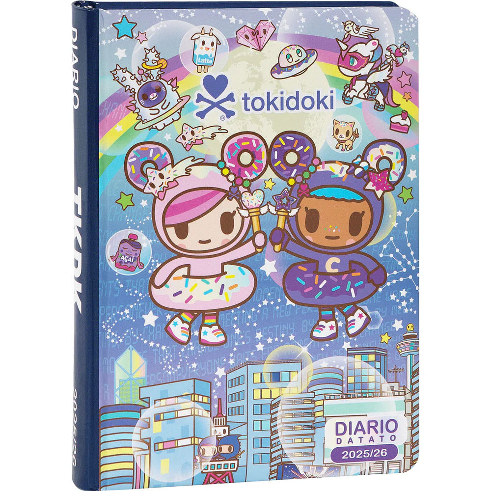 DIARIO TOKIDOKI 12 MESI 2025/2026 - BLUTokidoki