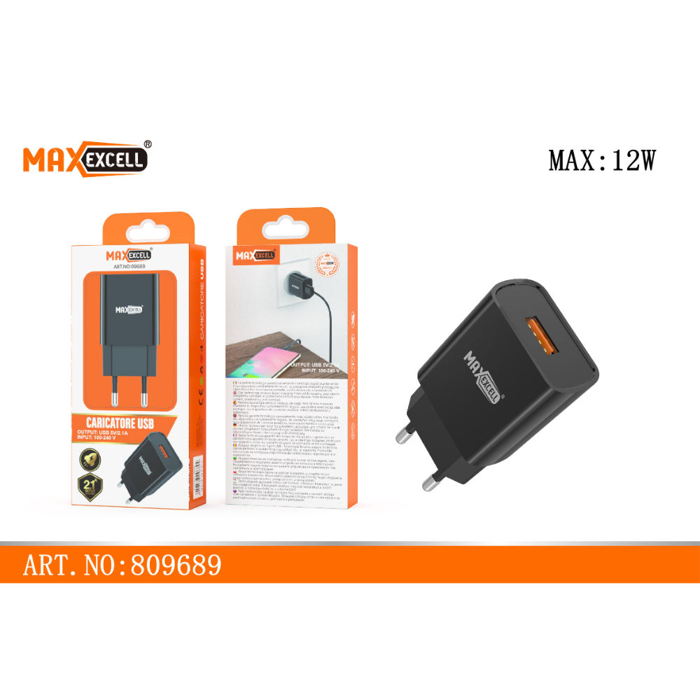 CARICATORE USB 2.1AMaxexcell