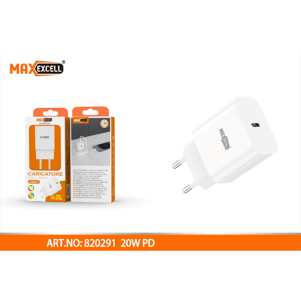 CARICATORE USB 20W PDMaxexcell