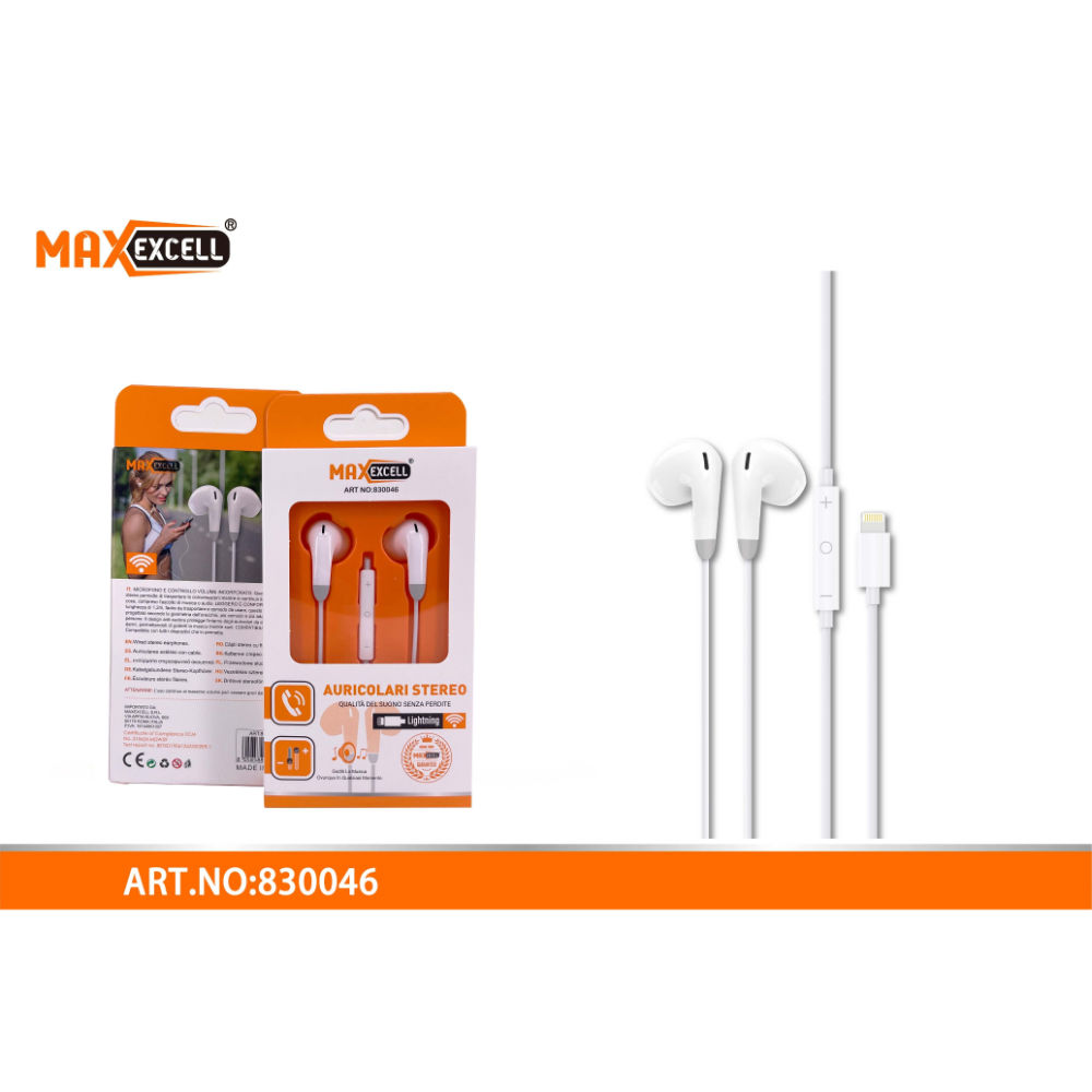 AURICOLARI LIGHTNINGMaxexcell