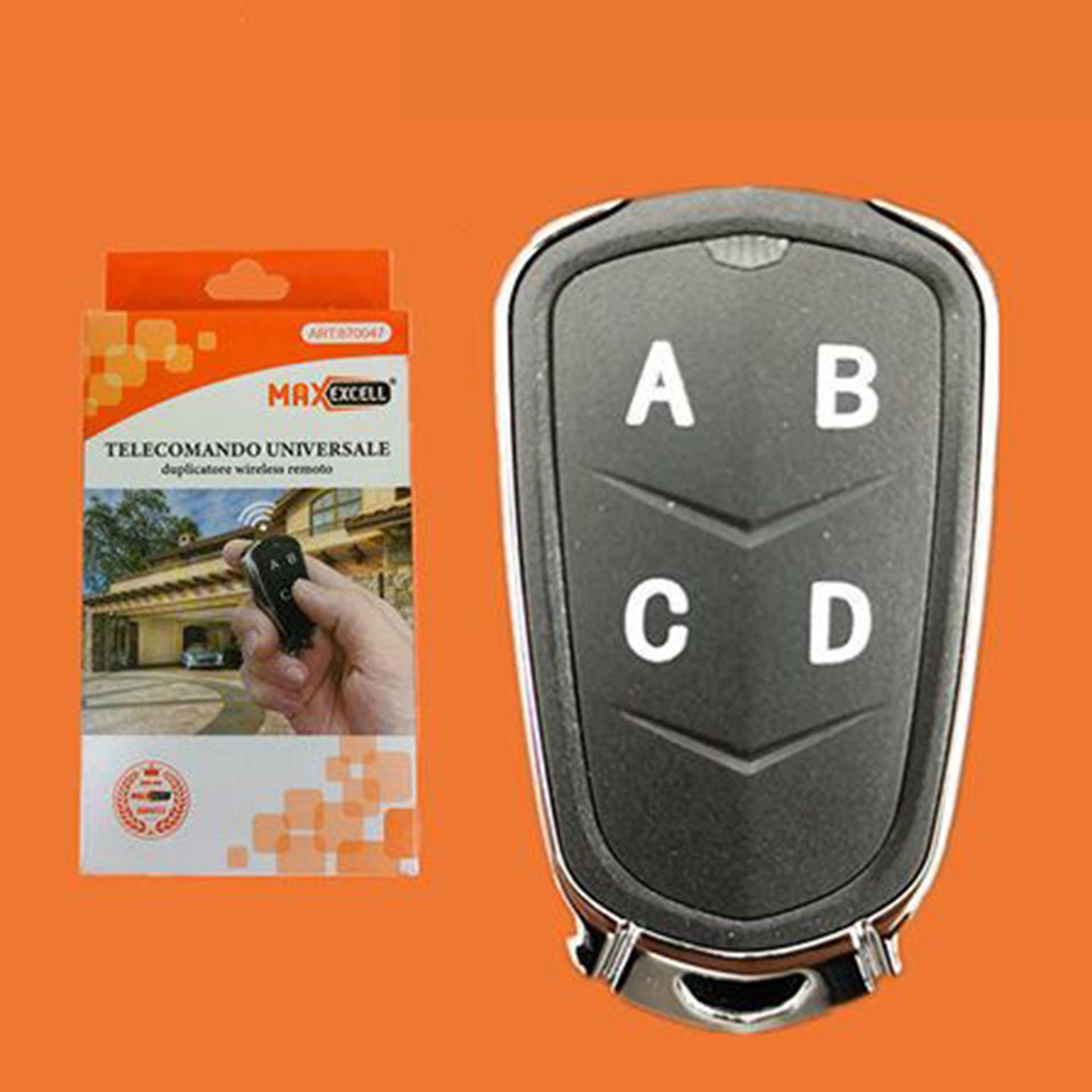 TELECOMANDO UNIVERSALE PER CANCELLO AUTOMATICOMaxexcell