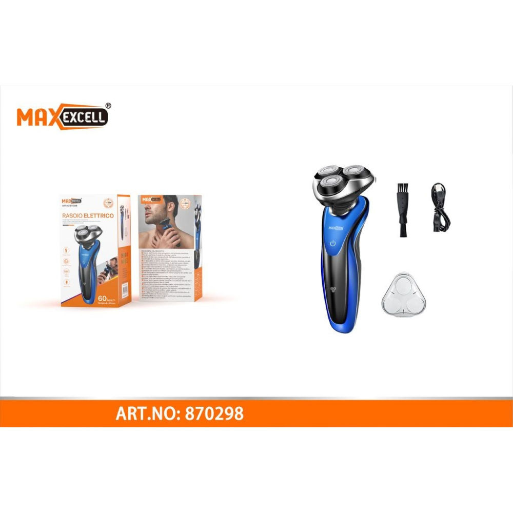 Maxexcell Rasoio Elettrico RotanteMaxexcell