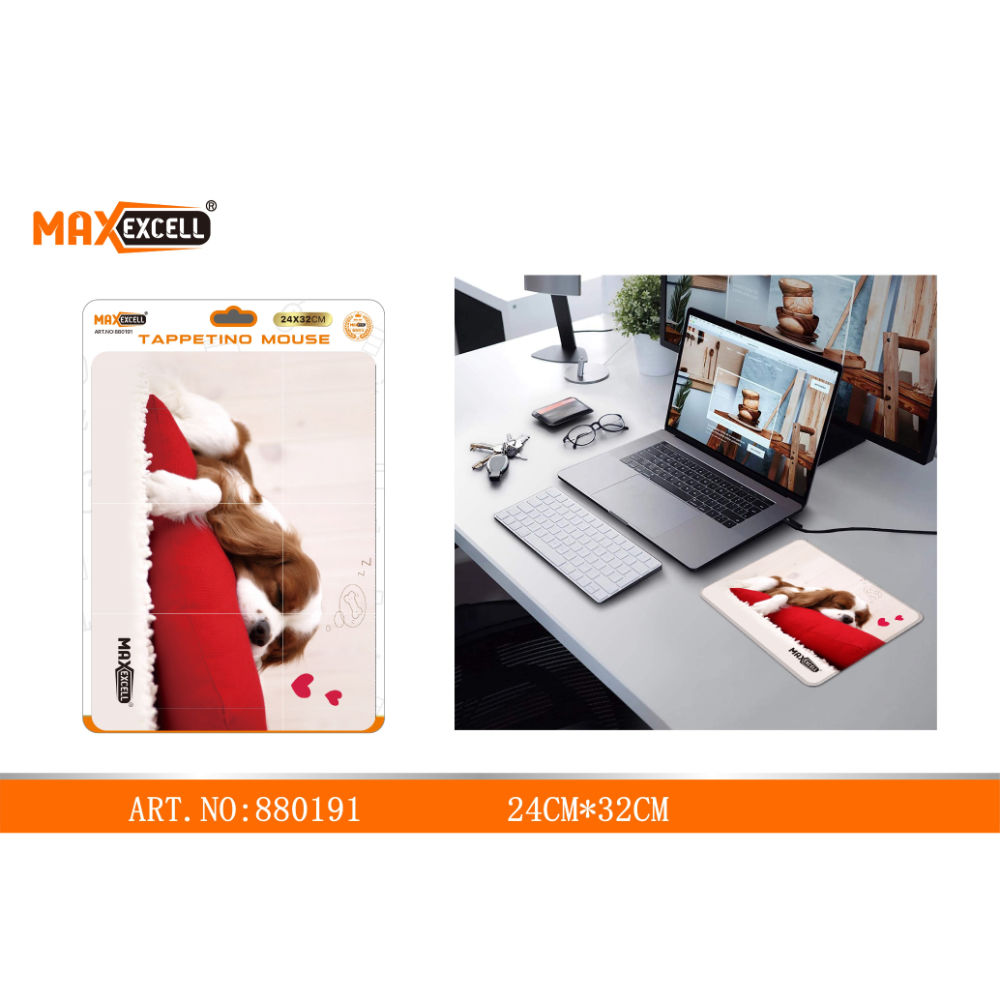 TAPPETINO PER MOUSE 24*32 CMMaxexcell