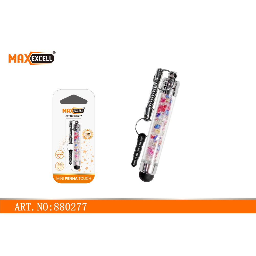 MINI PENNA TOUCH CON TAPPO ANTIPOLVERE PER JACK 3.5MMMaxexcell
