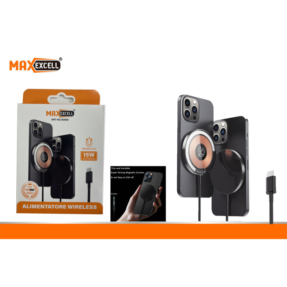 ALIMENTATORE WIRELESSMaxexcell