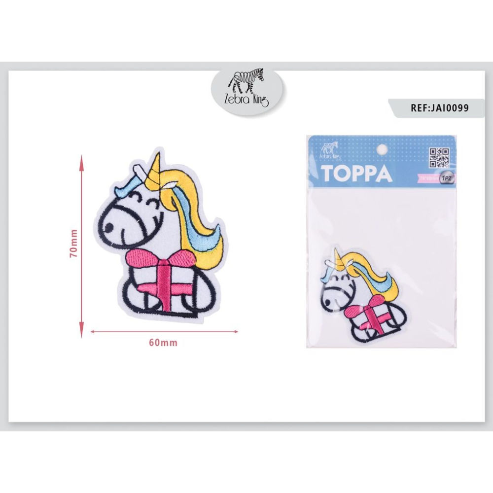 Toppa - UnicornoZebra King