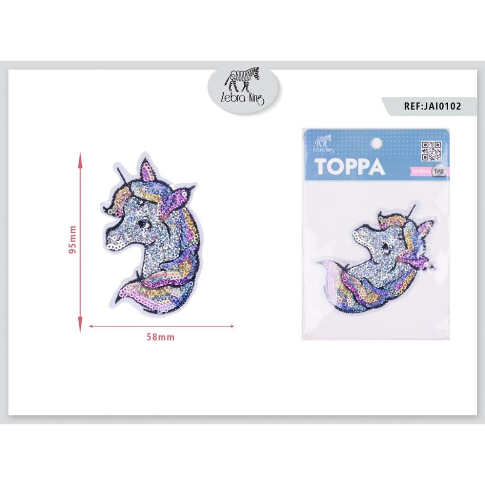 Toppa - Unicorno MagicoZebra King
