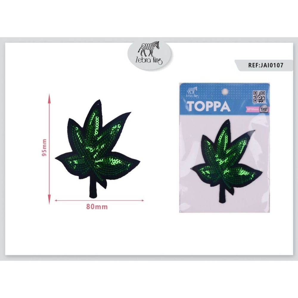 Toppa - Foglia VerdeZebra King