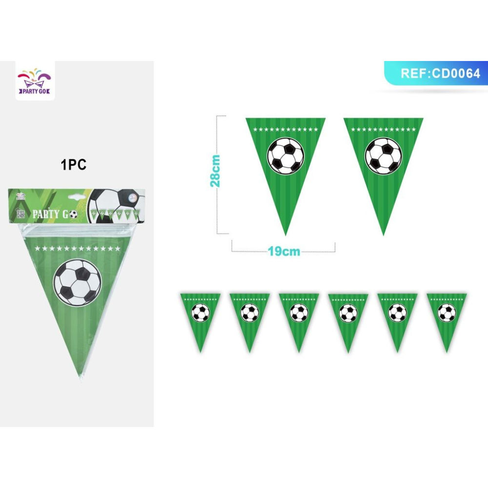 BANDIERINE DECORATIVE - TEMA CALCIOParty Go