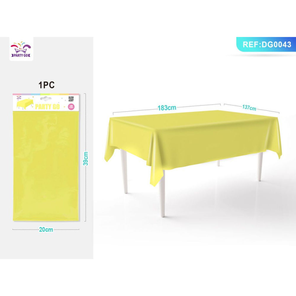 TOVAGLIA MONOUSO - GIALLO 183x137CM - 1PZParty Go