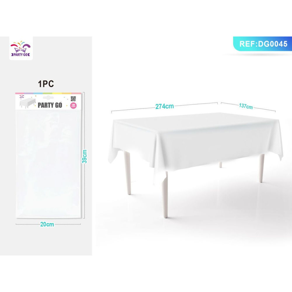 TOVAGLIA MONOUSO - BIANCO 274x137CM - 1PZParty Go