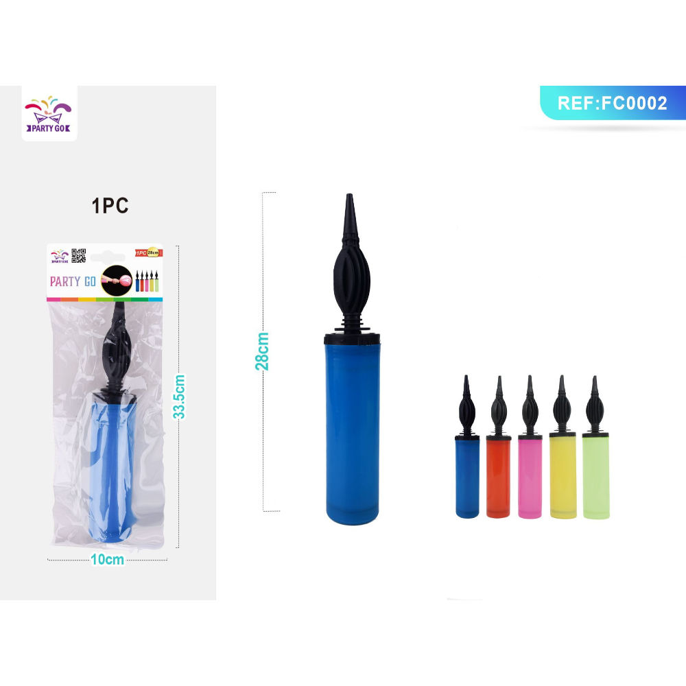 POMPA PER PALLONCINI - COLORI MISTI - 1PZParty Go