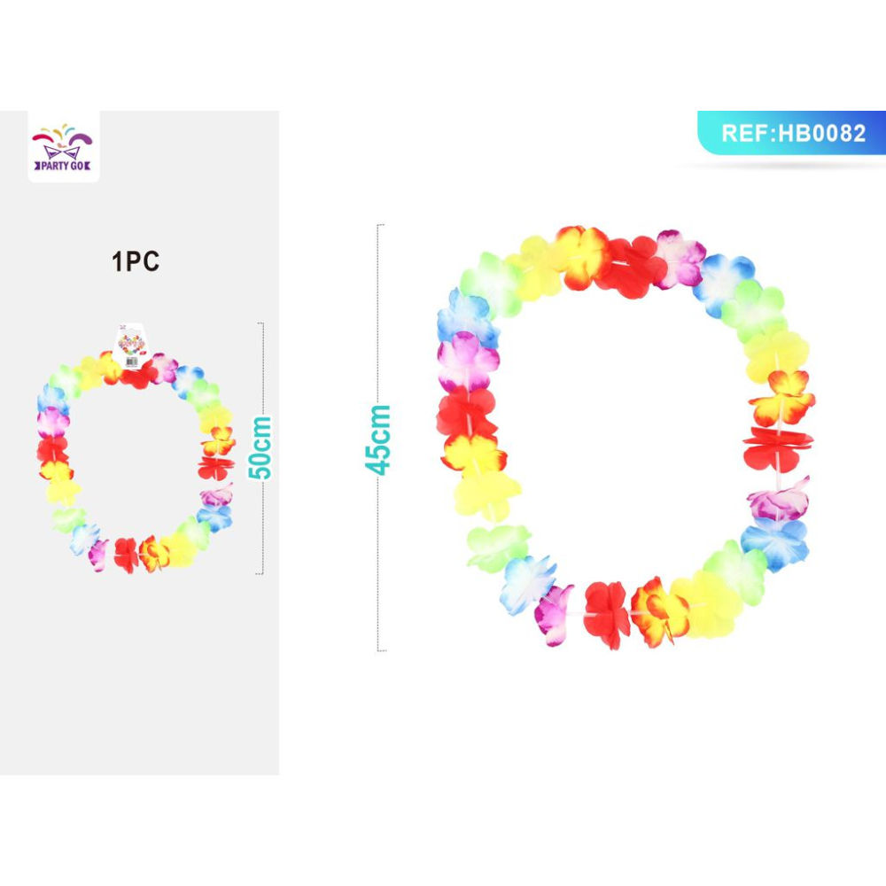 COLLANA HAWAIANA COLORATA - 45CMParty Go