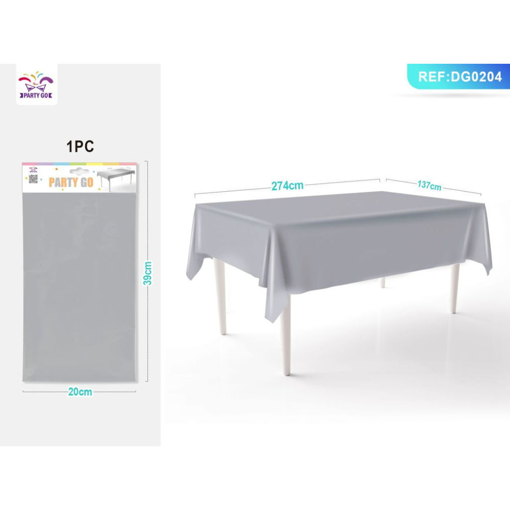 TOVAGLIA MONOUSO - GRIGIO 274x137CM - 1PZParty Go