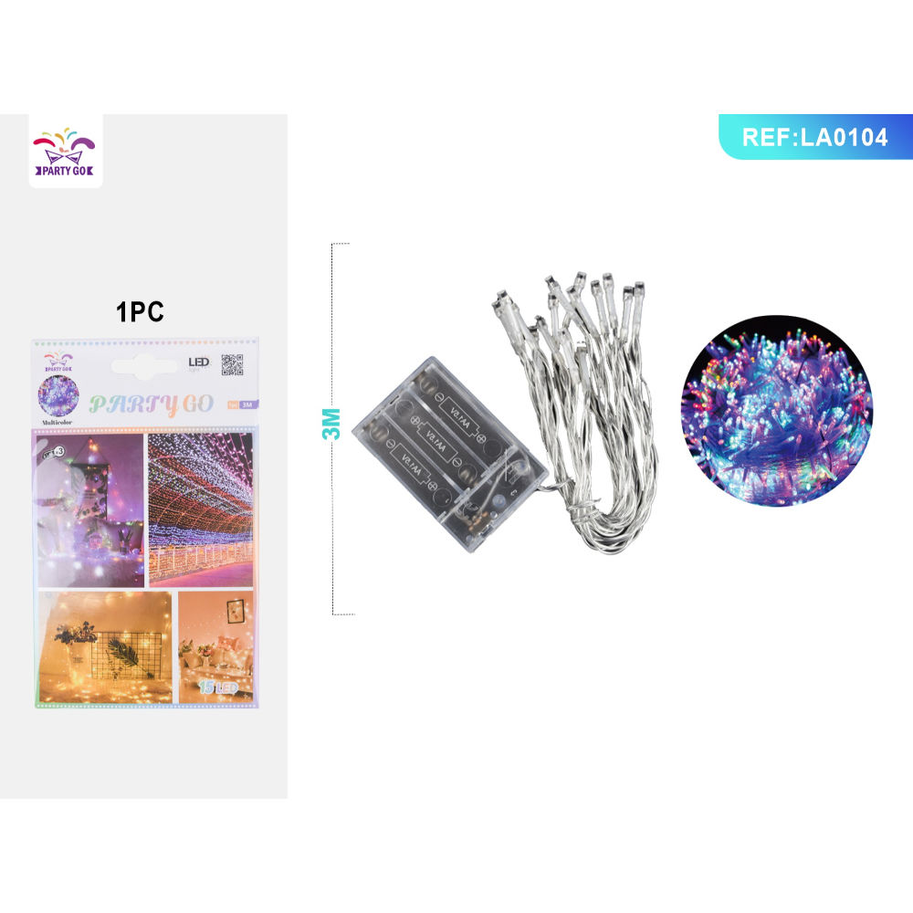 LUCE LED - ROSA - 3MParty Go