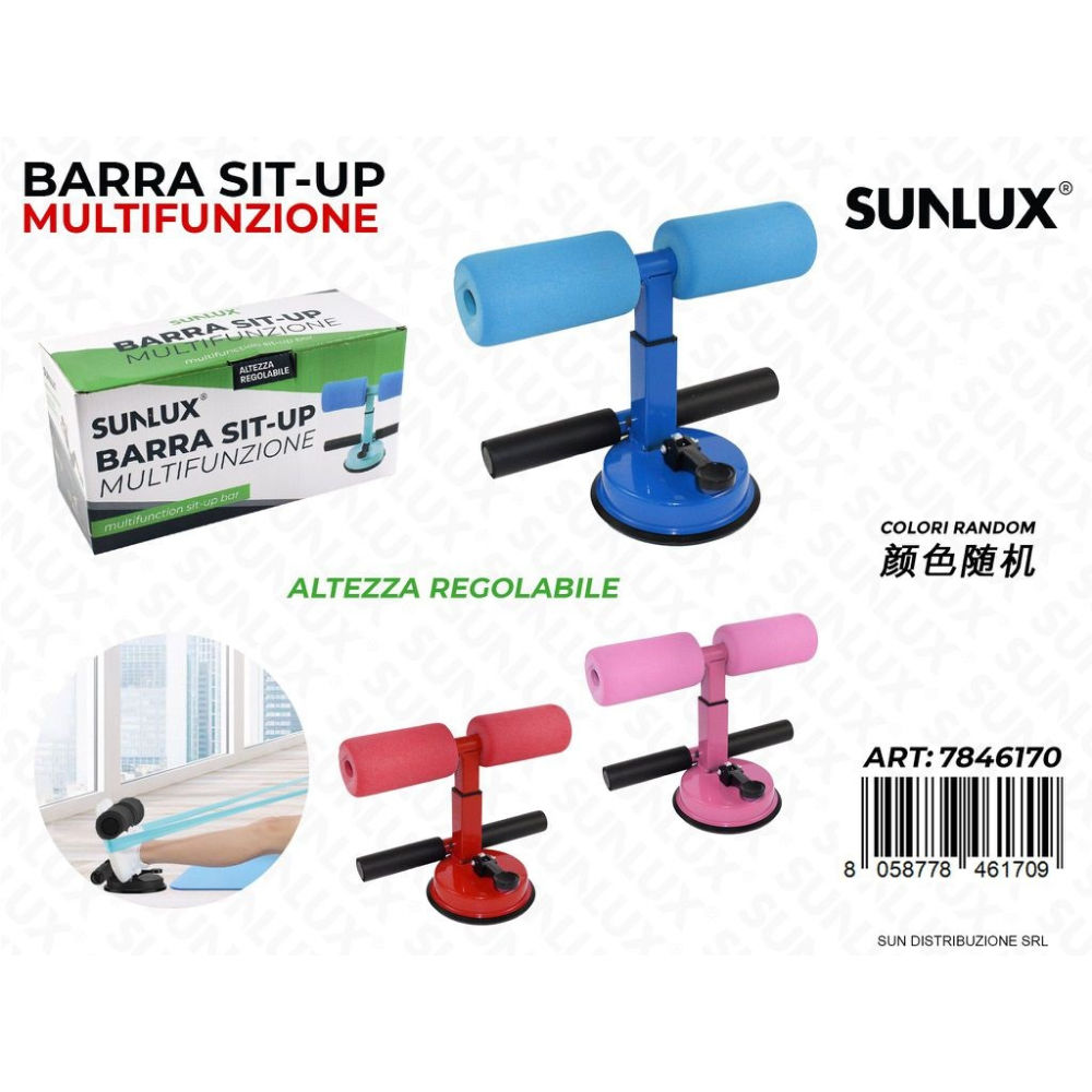 BARRA SIT-UP MULTIFUNZIONE COL. ASS. /PZ DA 2**Sunlux