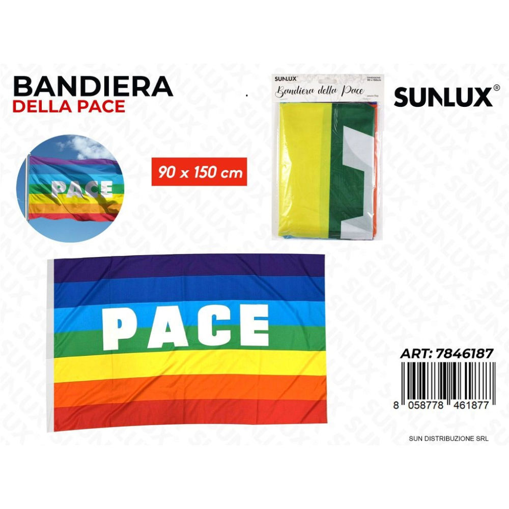BANDIERA DELLA PACE 90*1Sunlux