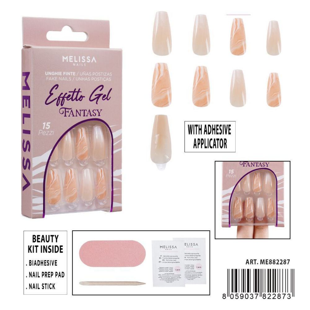 MELISSA UNGHIE BIADESIVE FANTASY BALLERINA 15PZMelissa
