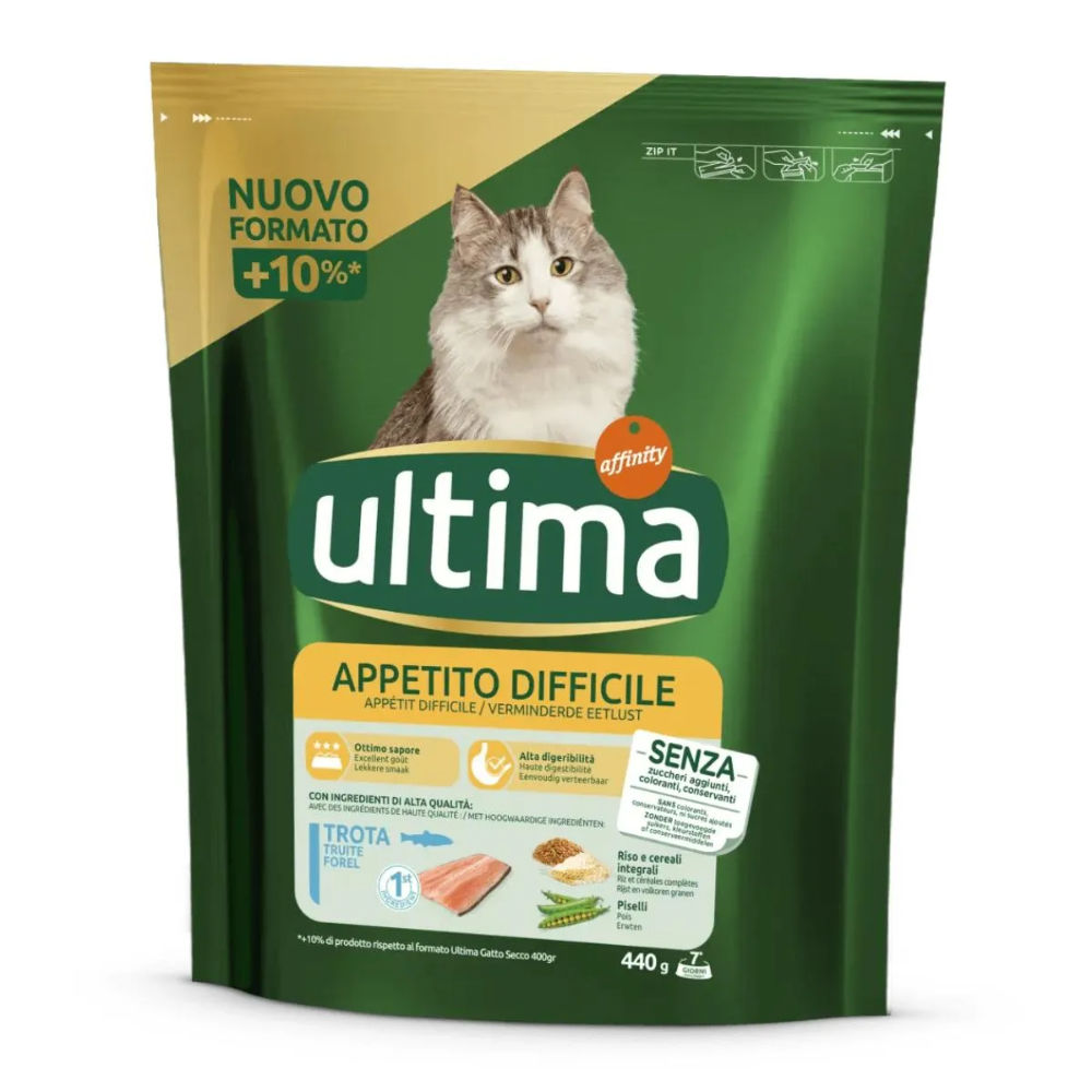 Ultima Gatti Appetito Difficile - Trota - 440gUltima Affinity