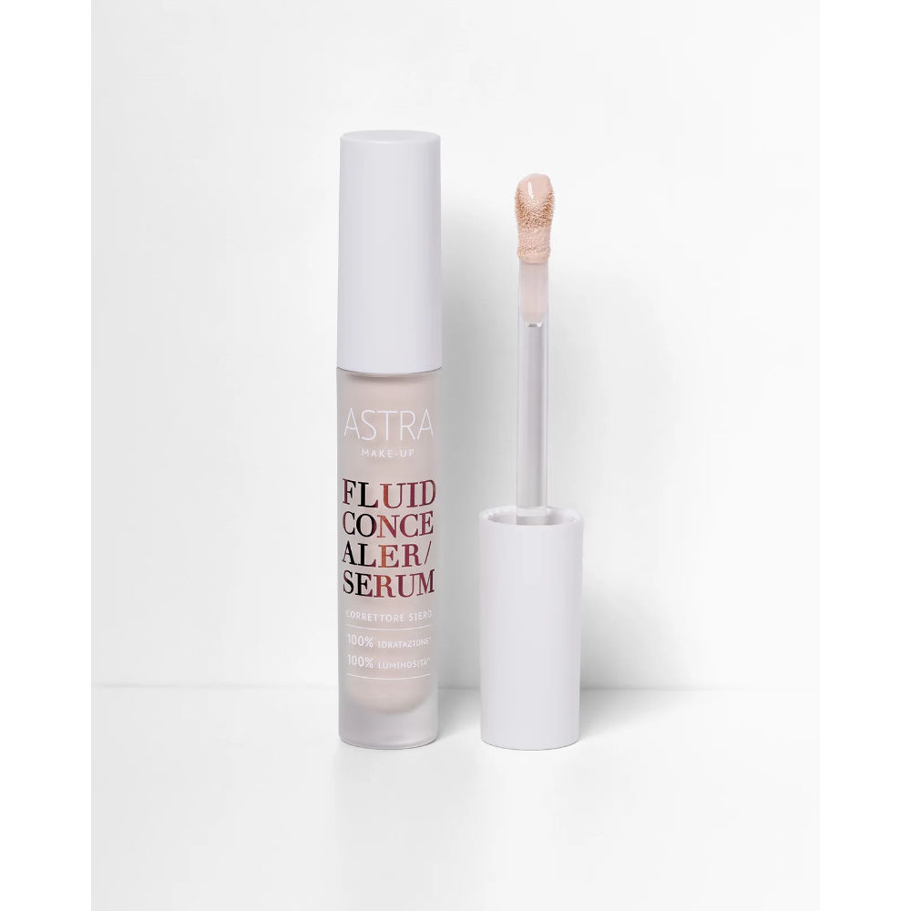 Fluid Concealer Serum Correttore Siero Idratante Illuminante - 01 LightAstra