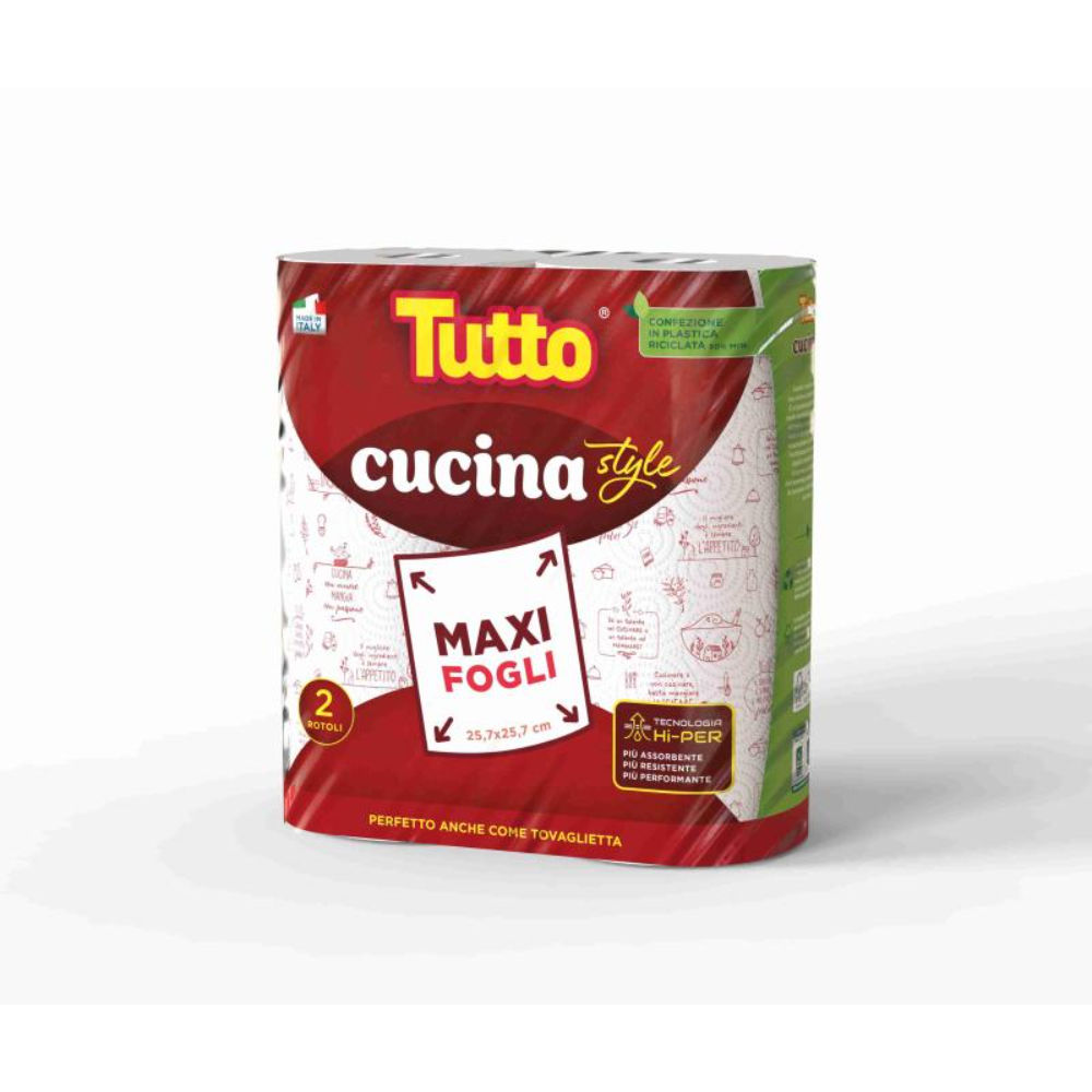 Tutto Cucina Style Asciugatutto - 2 RotoliTutto