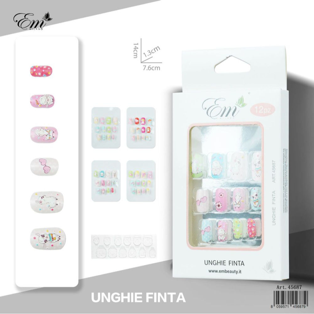 UNGHIE FINTE PASTELLOEm