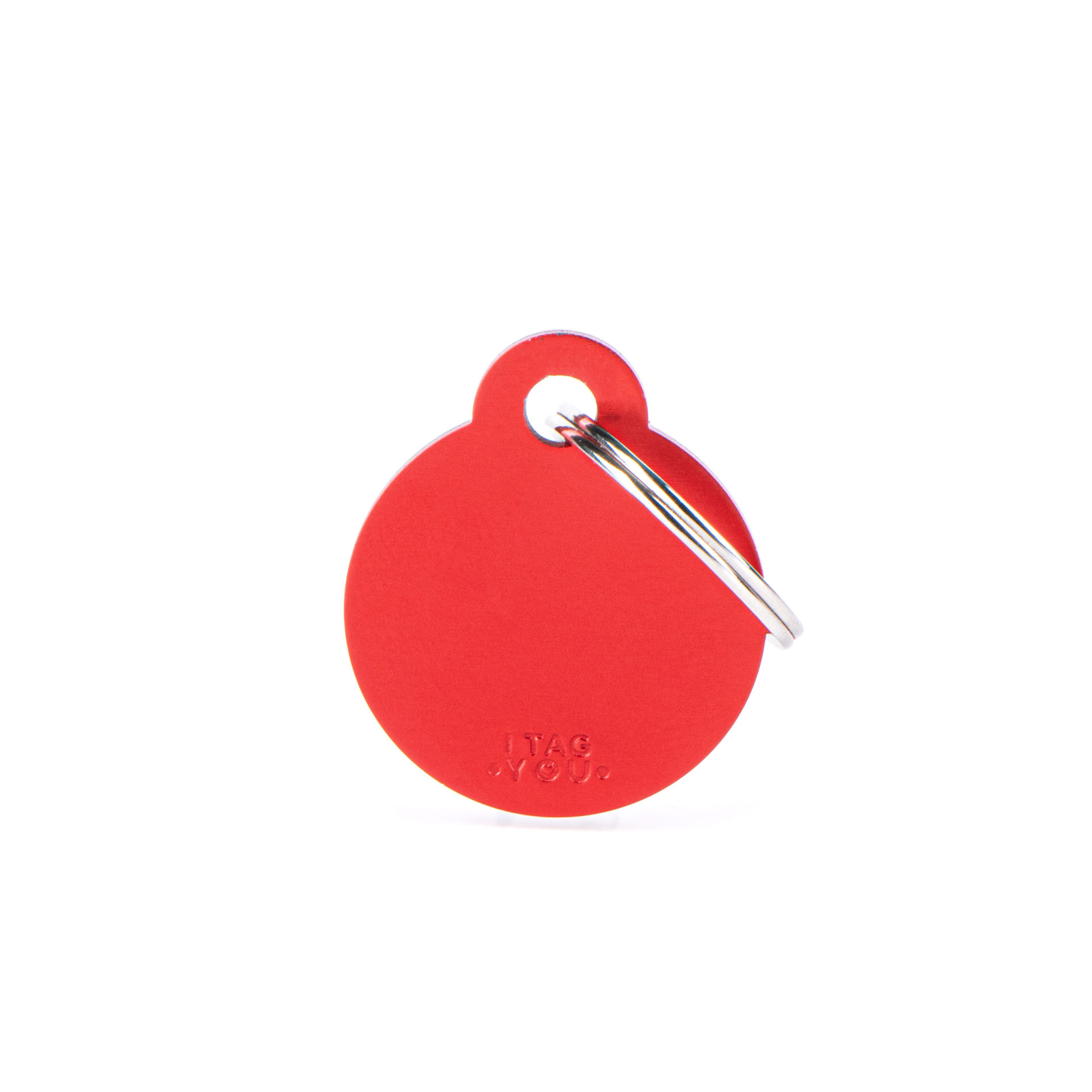 CERCHIO S ALLUMINIO ROSSO BASIC I TAG YOUMy Family