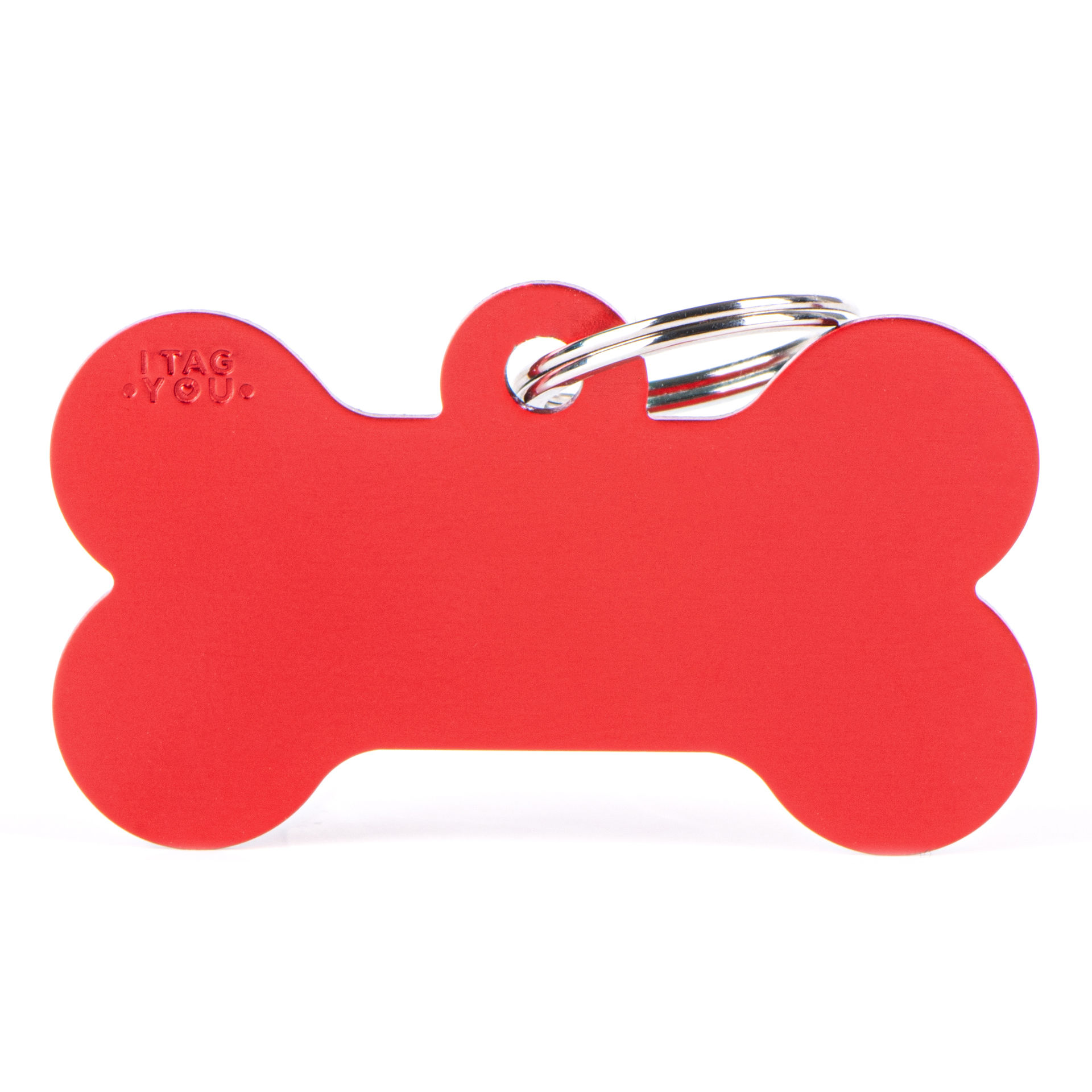 OSSO XL ALLUMINIO ROSSO BASIC I TAG YOUMy Family