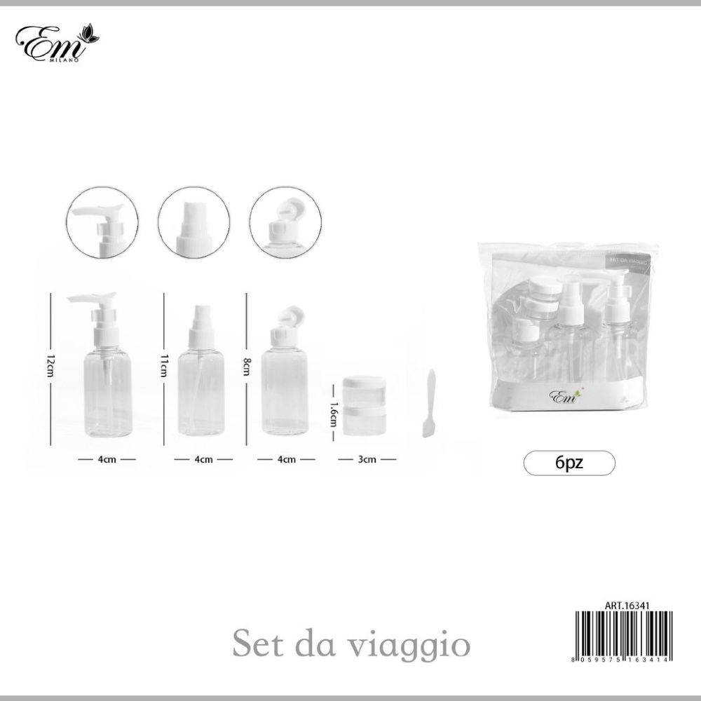 KIT DA VIAGGIO 6PZEm