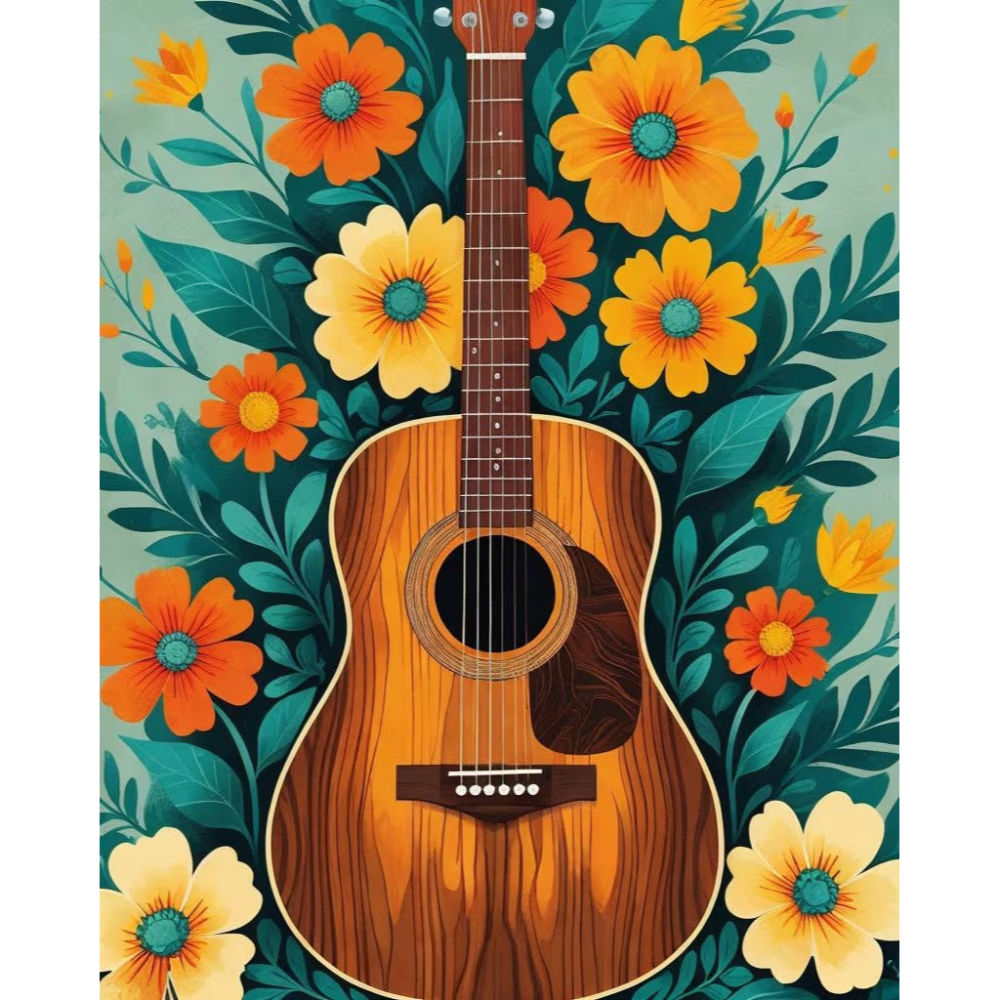 DIPINGERE CON I NUMERI(CHITARRA)Figure Art
