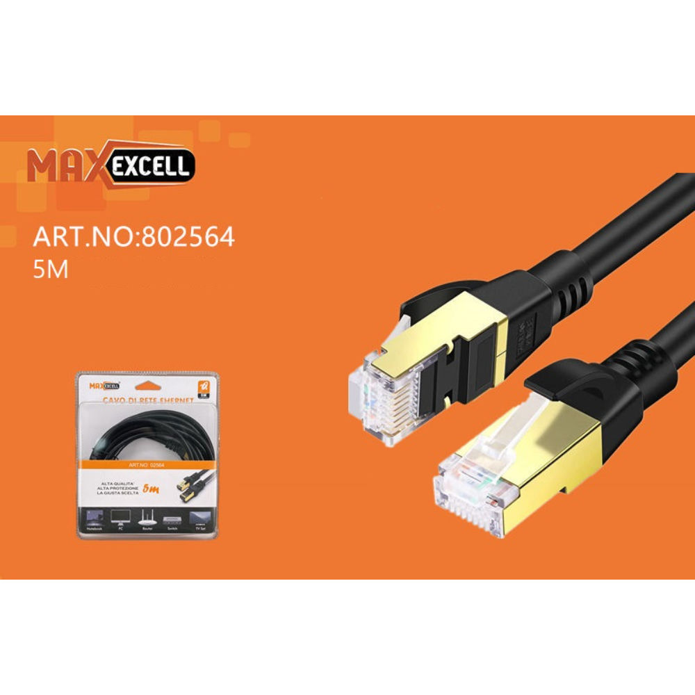CAVO RETE ETHERNET DA 5MMaxexcell