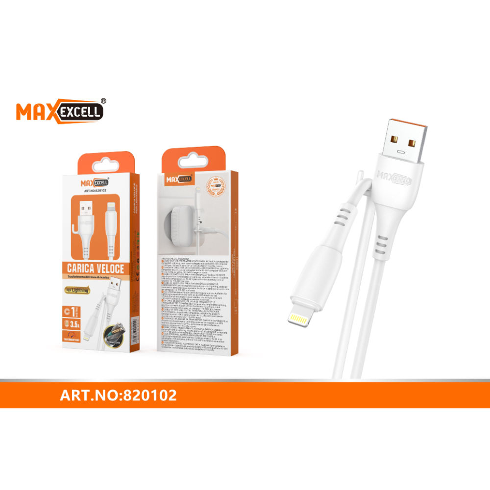 CAVO LIGHTNING FAST CHARGE 1M 3.5AMaxexcell