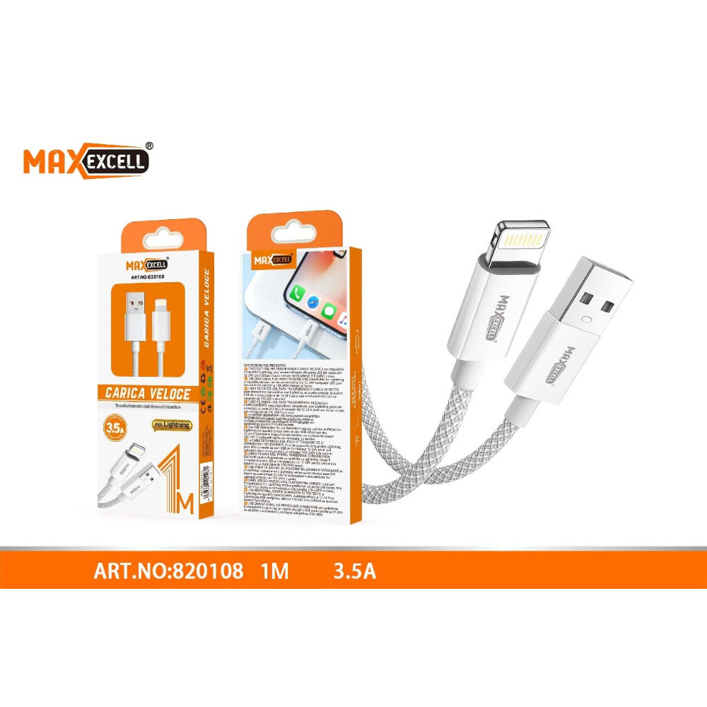 CAVO LIGHTNING FAST CHARGE 1M 3.5AMaxexcell