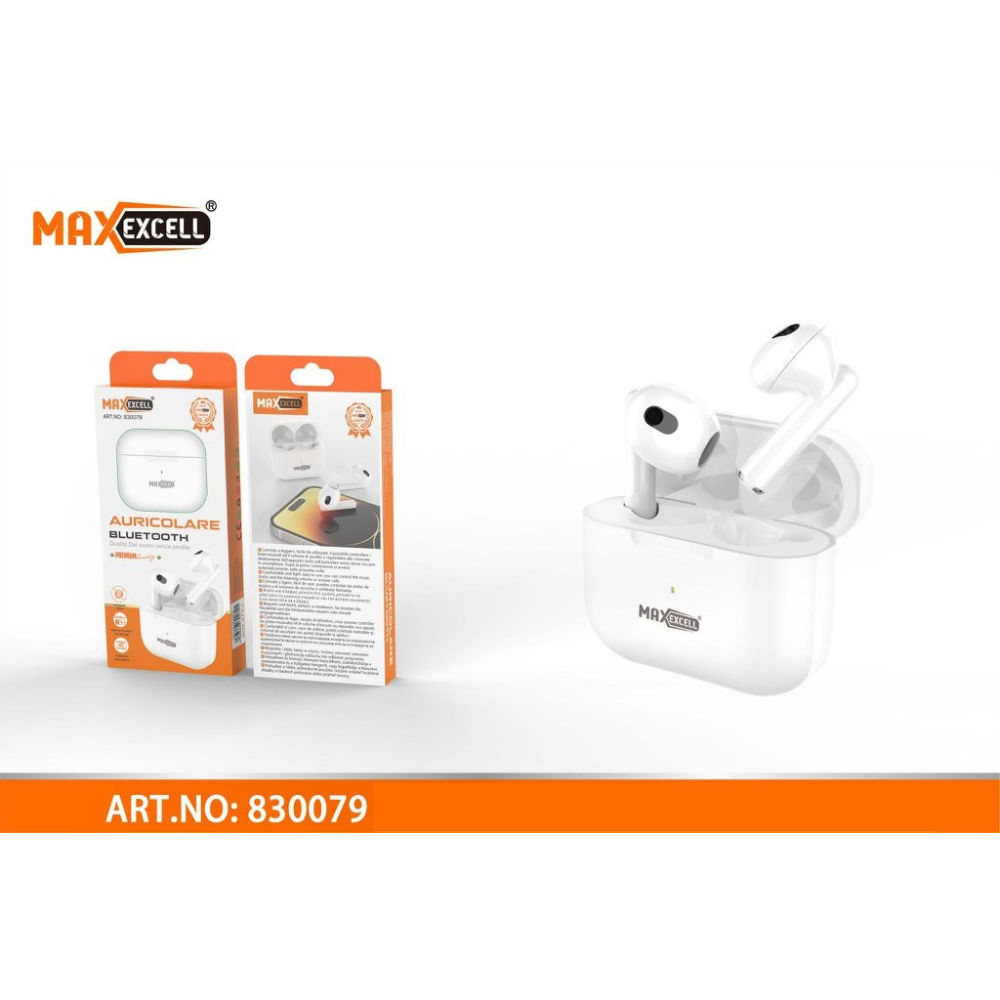 MAXEXCELL AURICOLARI BLUETOOTH ART.830079Maxexcell