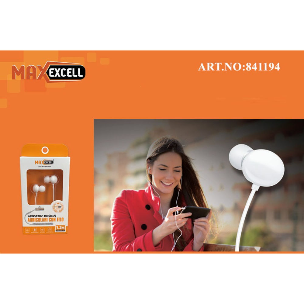 AURICOLARI CON FILOMaxexcell