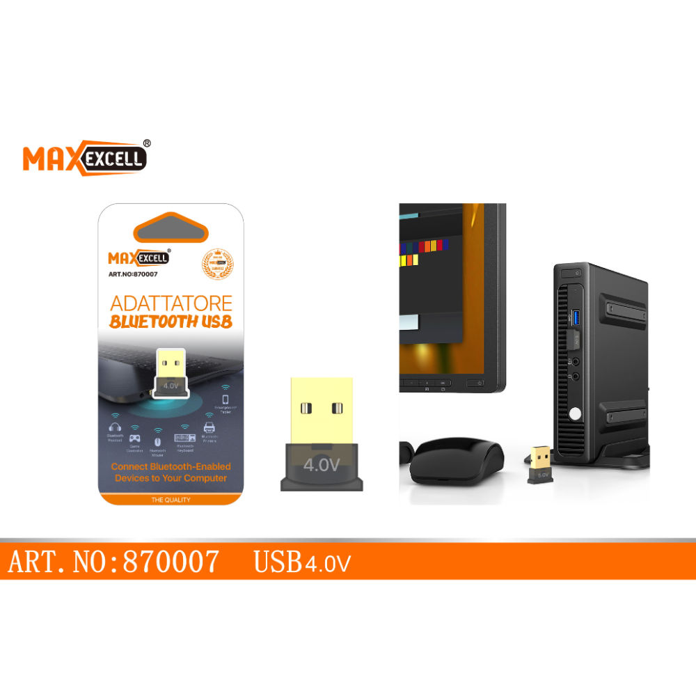ADATTATORE BLUETOOTH USBMaxexcell